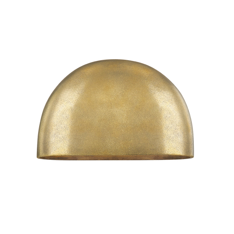 Hudson Valley 1505 Diggs 1-lt 8" LED Wall Sconce-Aged Brass