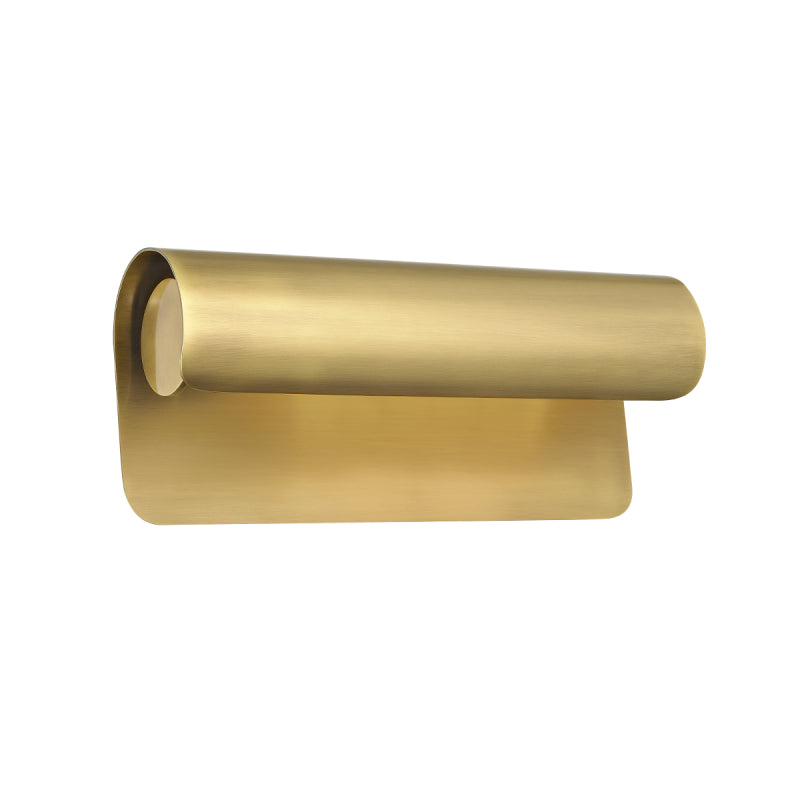 Hudson Valley 1513 Accord 1-lt 13" Wall Sconce-Aged Brass