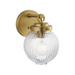 Maxim 15191 Kasbah 1-lt 9" Tall Wall Sconce - Satin Brass