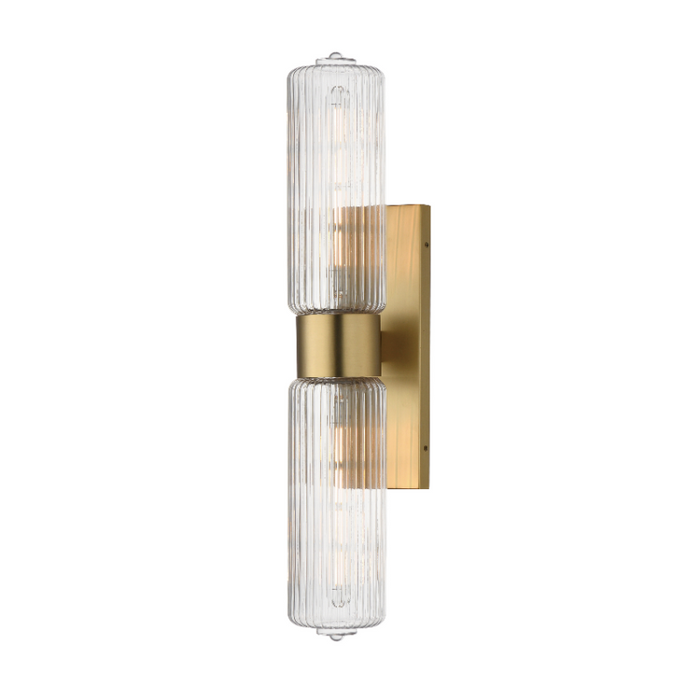 Maxim 15192 Kasbah 2-lt 28" Tall Wall Sconce - Satin Brass