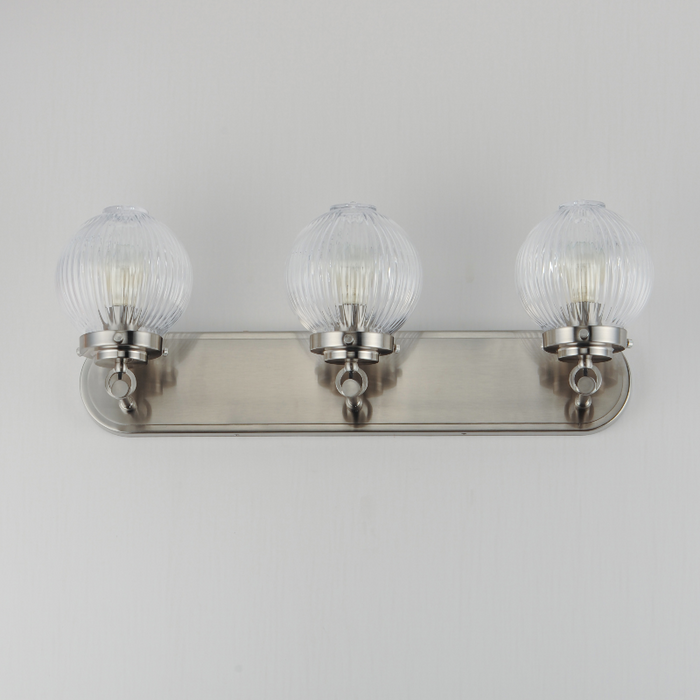 Maxim 15193 Kasbah 3-lt 26" Vanity - Satin Nickel