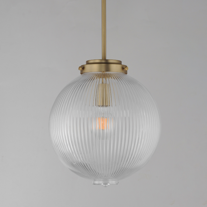 Maxim 15194 Kasbah 1-lt 12" Pendant - Satin Brass