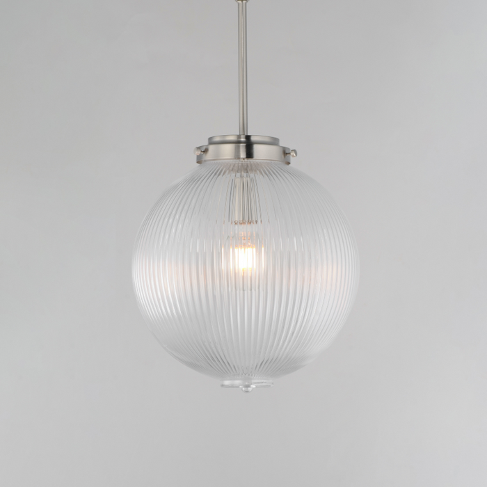 Maxim 15194 Kasbah 1-lt 12" Pendant - Satin Nickel
