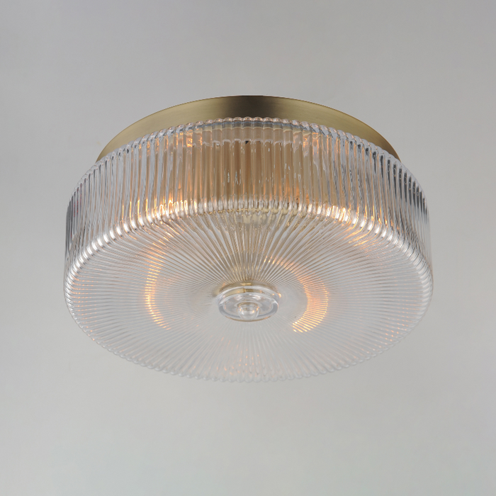 Maxim 15199 Kasbah 4-lt 16" Flush Mount - Satin Brass