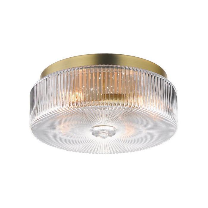 Maxim 15199 Kasbah 4-lt 16" Flush Mount - Satin Brass