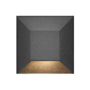 Hinkley 15222 Nuvi 3" 12V Square Deck Sconce - Black