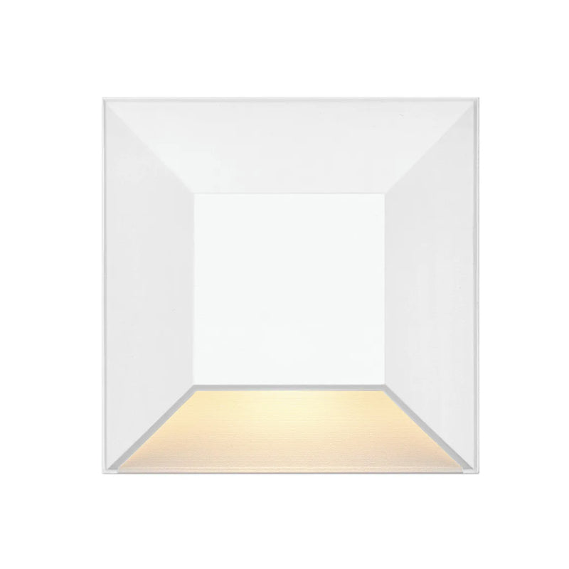 Hinkley 15222 Nuvi 3" 12V Square Deck Sconce - Whie