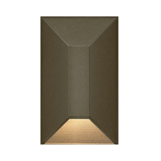 Hinkley 15223 Nuvi 3" Tall 12V Small Rectangular Deck Sconce - Bronze