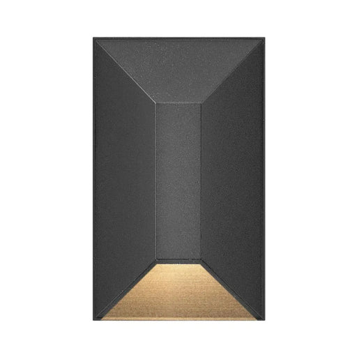 Hinkley 15223 Nuvi 3" Tall 12V Small Rectangular Deck Sconce - Black