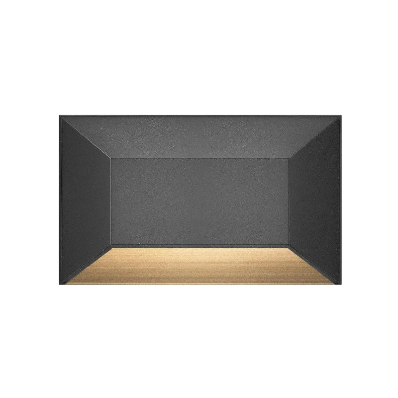 Hinkley 15225 Nuvi 5" 12V Medium Rectangular Deck Sconce - Black