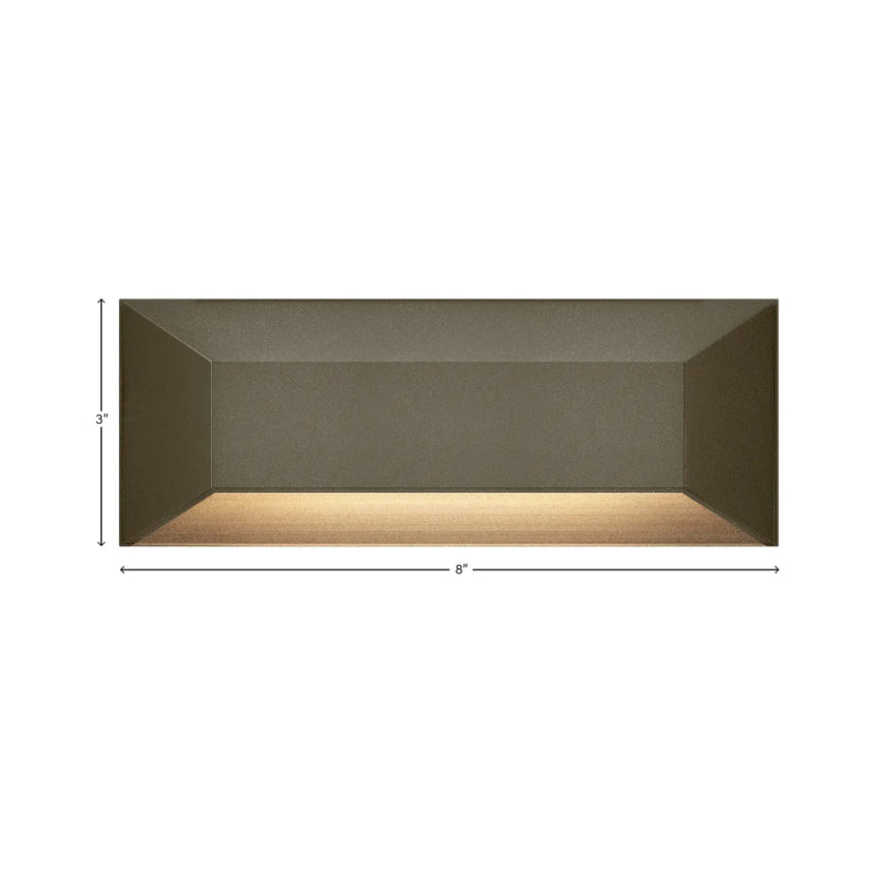 Hinkley 15228 Nuvi 8" 12V Large Rectangular Deck Sconce