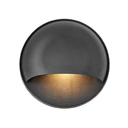 Hinkley 15232 Nuvi 3" 12V Round Deck Sconce - Black