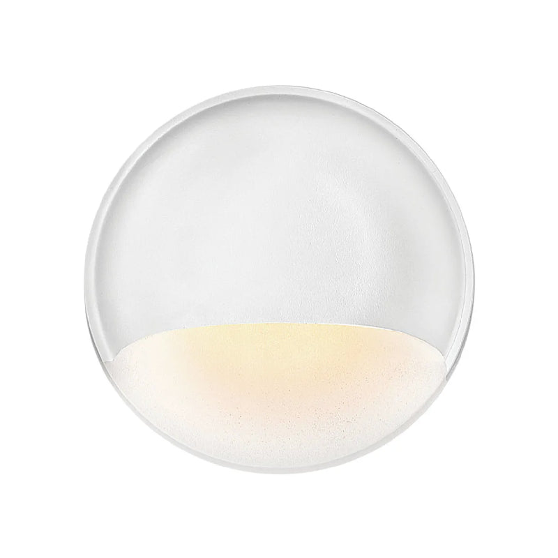 Hinkley 15232 Nuvi 3" 12V Round Deck Sconce - Matte White