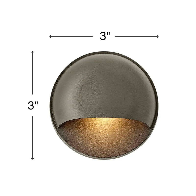Hinkley 15232 Nuvi 3" 12V Round Deck Sconce