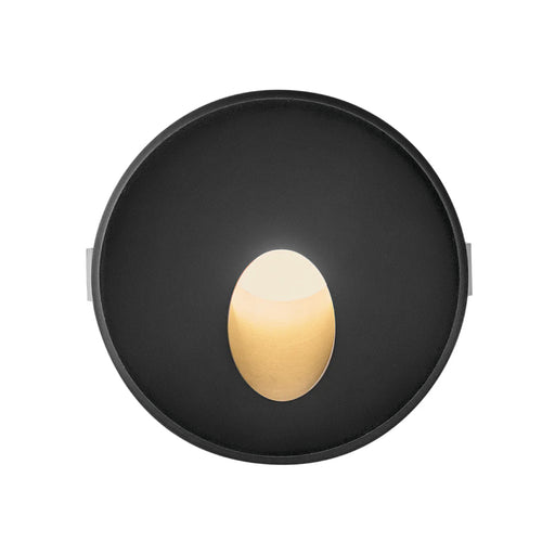 Hinkley 15252 Tilt 2" LED Round Step/Wall Light - Stainless Steel Black