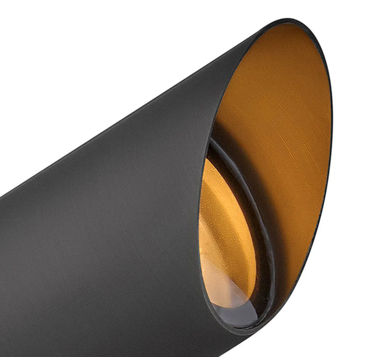 Hinkley 1536-LMA Lumacore Hardy Island 12V LED Spot Light - Brass Satin Black / Cast Brass