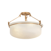 Hudson Valley 1553 Lowerre 3-lt 22" Semi Flush Mount