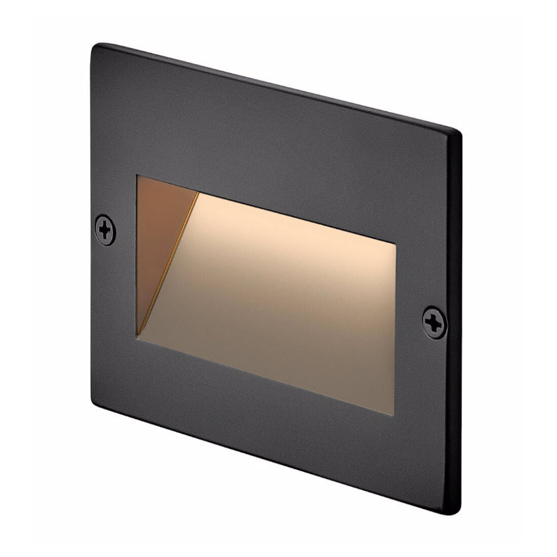 Hinkley 1563 5" LED Taper Step Light - Matte Black Stainless