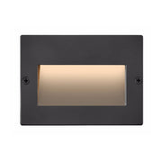 Hinkley 1563 5" LED Taper Step Light - Matte Black Stainless