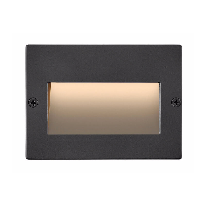 Hinkley 1563 5" LED Taper Step Light - Matte Black Stainless