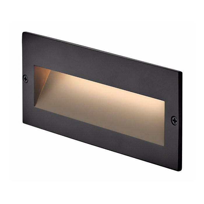 Hinkley 1565 9" LED Taper Step Light - Matte Black Stainless
