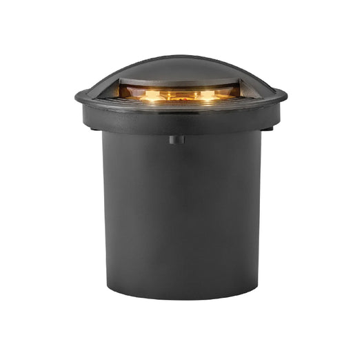 Hinkley 15712 Flare 7" 6W LED Uni-Directional Well Light - Stainless Steel Black
