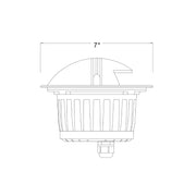 Hinkley 15712 Flare 7" 6W LED Uni-Directional Well Light