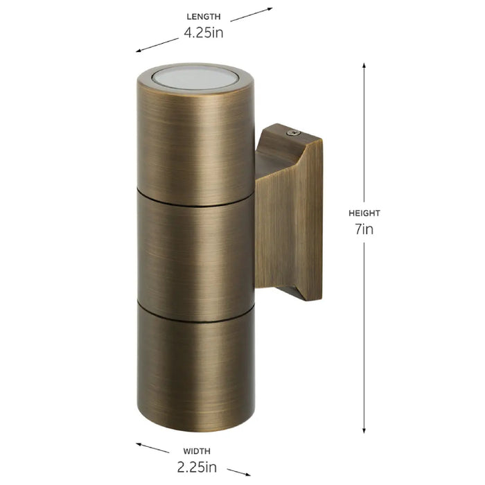 Kichler 15794 1-lt 7" Tall Outdoor Wall Light