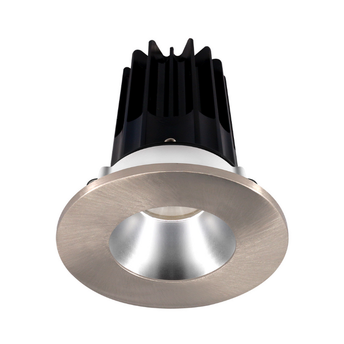 Lotus LED-2-S15W Designer 2" 15W LED Round Recessed Downlight, 5CCT Selectable - Alzak/Brushed Nickel