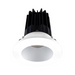 Lotus LED-2-S15W Designer 2" 15W LED Round Recessed Downlight, 5CCT Selectable - Alzak/White