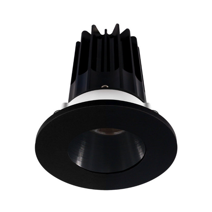 Lotus LED-2-S15W Designer 2" 15W LED Round Recessed Downlight, 5CCT Selectable - Black/Black
