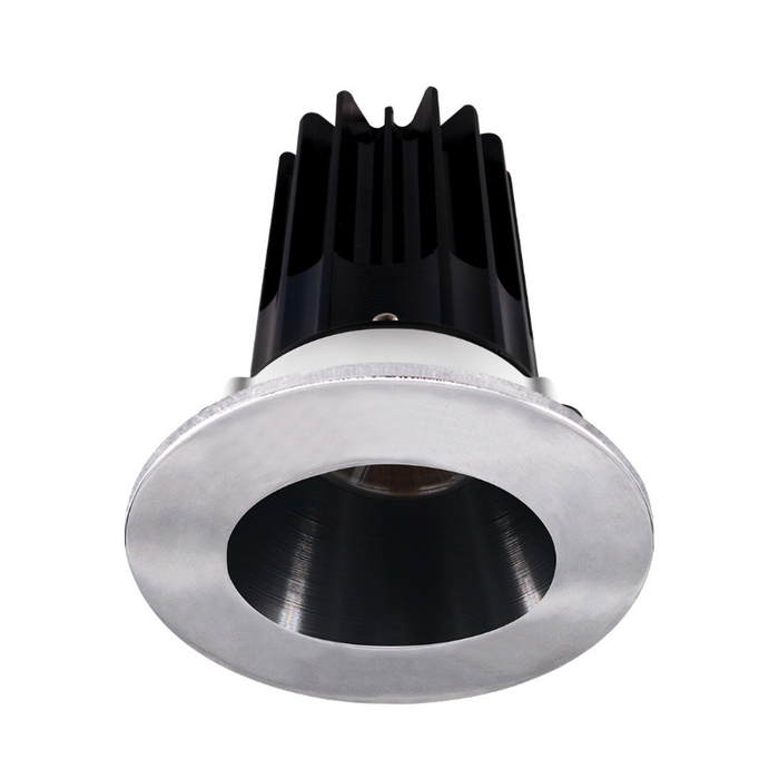 Lotus LED-2-S15W Designer 2" 15W LED Round Recessed Downlight, 5CCT Selectable - Black/Chrome