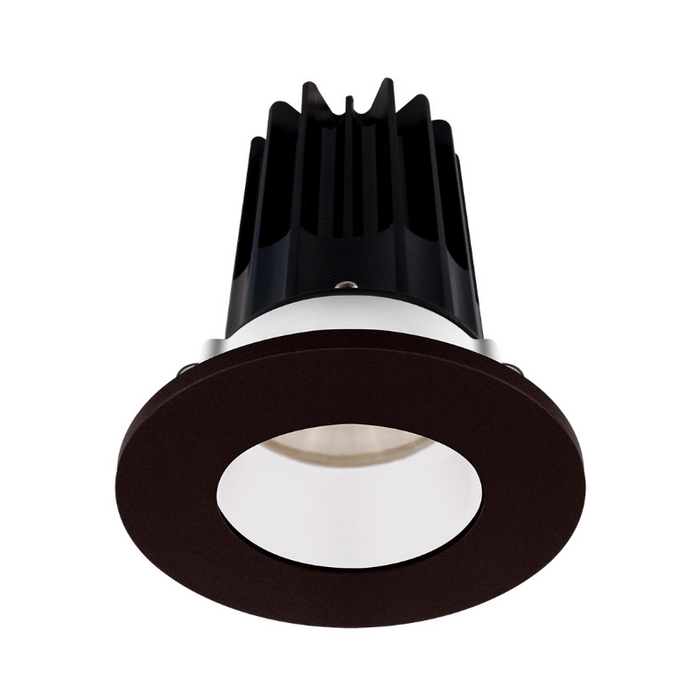 Lotus LED-2-S15W Designer 2" 15W LED Round Recessed Downlight, 5CCT Selectable - White/Bronze