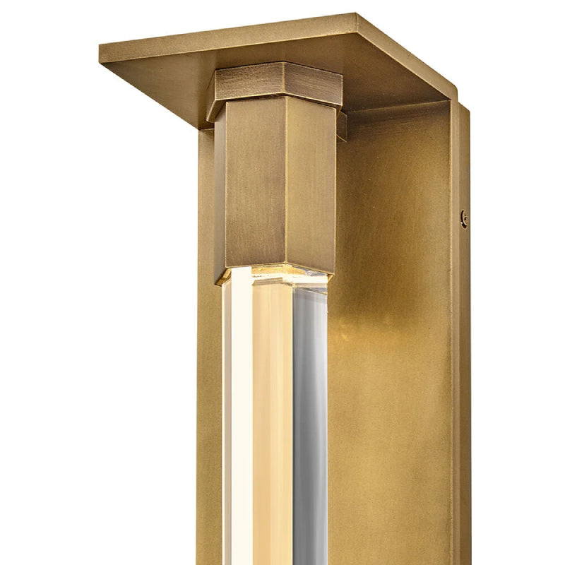 Hinkley 28934 Cecily 1-lt 17" Tall LED Outdoor Wall Lantern - Heritage Brass