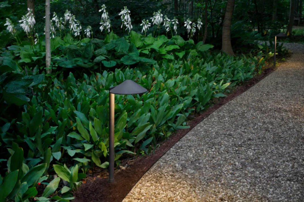 Hinkley 16012-LL Hardy Island Round Side Mount 1-lt 18" Tall LED Outdoor Path Light, 12V