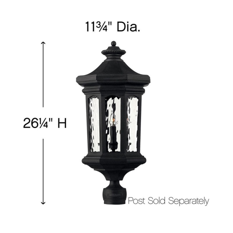 Hinkley 1601-LL Raley 4-lt 26" Tall LED Outdoor Post Light