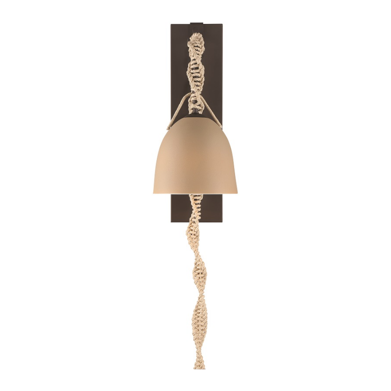 Minka Lavery 16061 Cordón 1-lt 19" Tall Wall Sconce - Dark Bronze