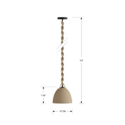 Minka Lavery 16065 Cordón 1-lt 10" Pendant