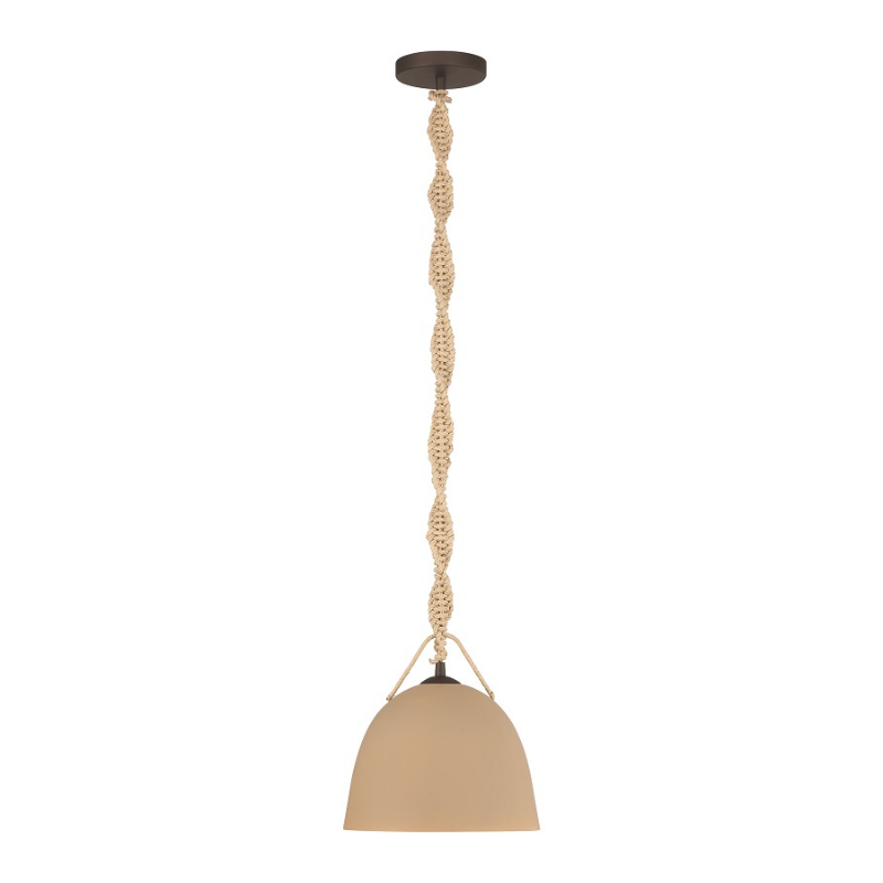 Minka Lavery 16065 Cordón 1-lt 10" Pendant - Dark Bronze