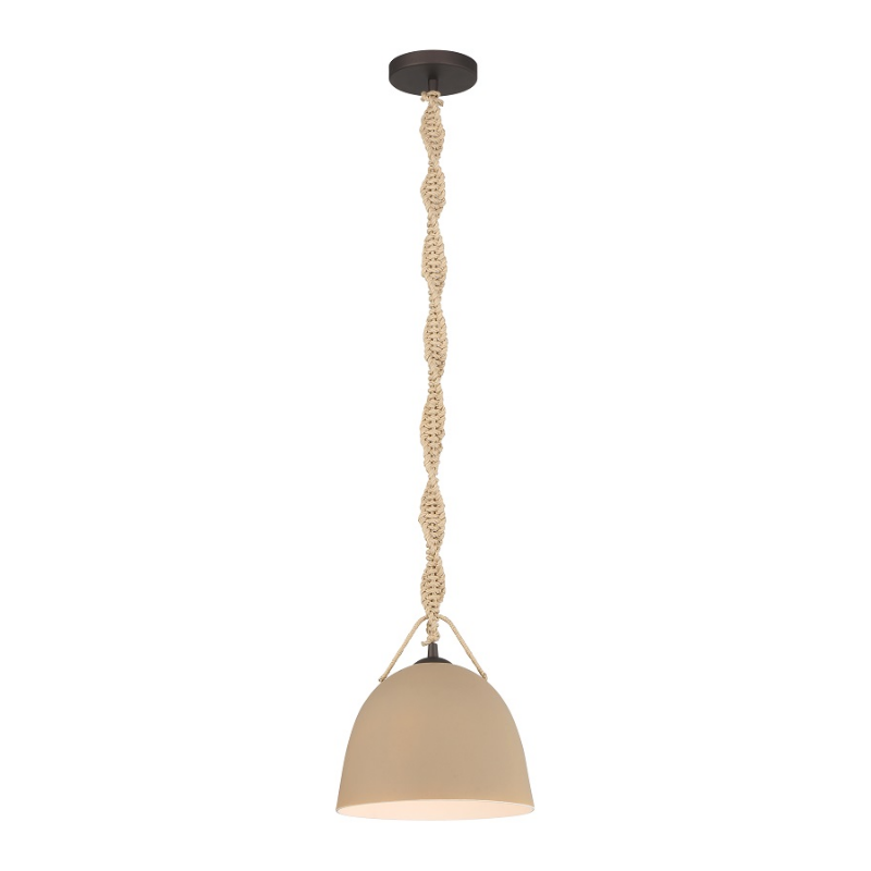Minka Lavery 16065 Cordón 1-lt 10" Pendant - Dark Bronze