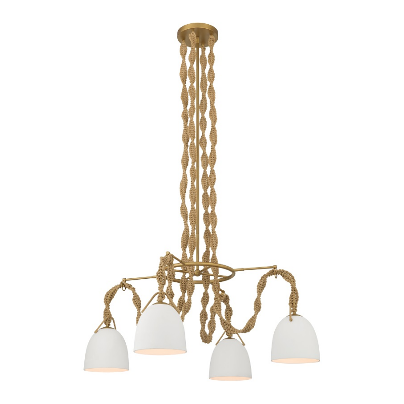 Minka Lavery 16066 Cordón 4-lt 40" Pendant - Legacy Brass