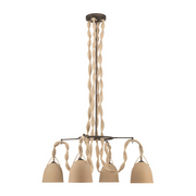 Minka Lavery 16066 Cordón 4-lt 40" Pendant - Dark Bronze