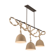 Minka Lavery 16067 Cordón 3-lt 63" Linear Chandelier - Dark Bronze