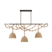 Minka Lavery 16067 Cordón 3-lt 63" Linear Chandelier - Dark Bronze