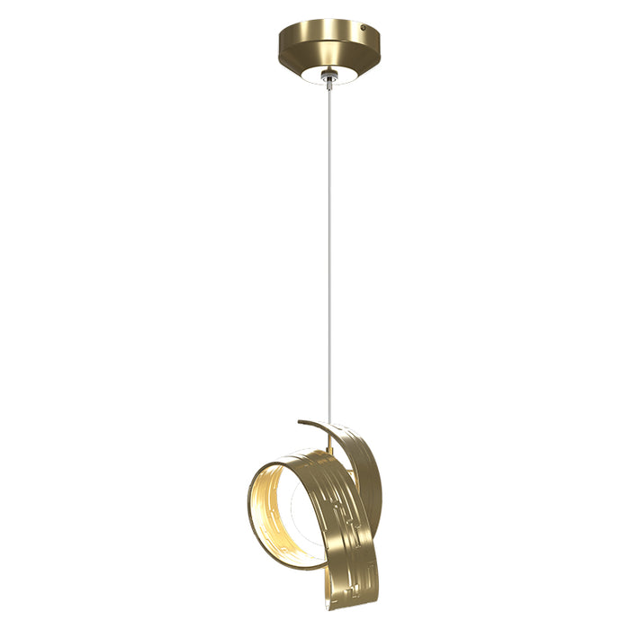 Hubbardton Forge 161186 Riza 1-lt 9" LED Pendant