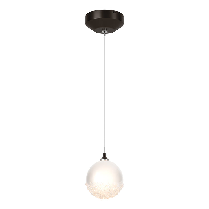 Hubbardton Forge 161187 Fritz Globe 1-lt 6" LED Pendant