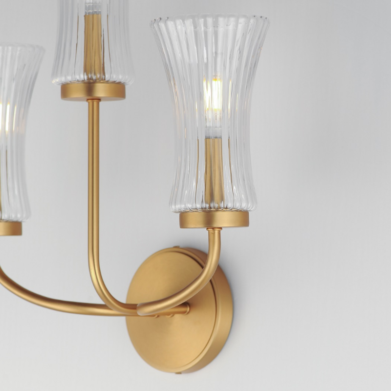 Maxim 16153 Camelot 3-lt 19" Tall Wall Sconce