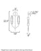 Maxim 16170 Regent 2-lt 23" Tall LED Wall Sconce