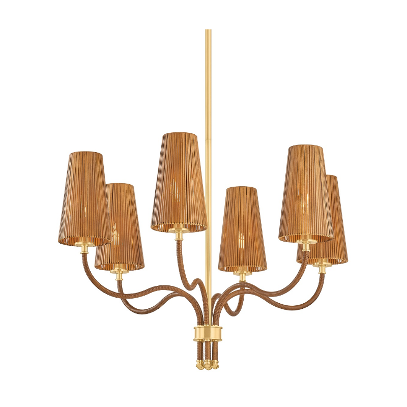 Hudson Valley 1630 Atwood 6-lt 30" Chandelier