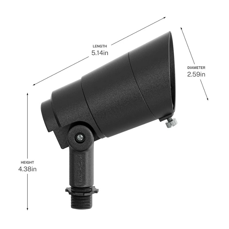 Kichler 1630 Integra 3.5W LED Accent Light, 12V